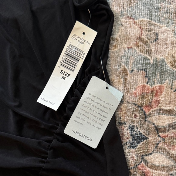 Jump Black Backless Ruched Dress - Picture 3 of 6